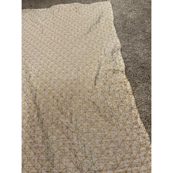 Aden+Anais Bundle(2) Geometric Metallic Muslin Swaddle+6in1 Knit Multi-Use Cover - Picture 9 of 10